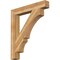 Ekena Millwork Balboa Block Rough Sawn Bracket, Western Red Cedar, 6"W x 42"D x 48"H BKT06X42X48BOA05RWR - alternate 1